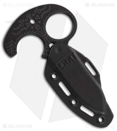 CRKT Tecpatl "Forged By War" Fixed Blade Push Dagger (3.3" Black) 2261 5 CRKT Tecpatl "Forged By War" Fixed Blade Push Dagger (3.3" Black) 2261 - Image 3