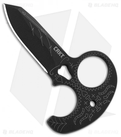 CRKT Tecpatl "Forged By War" Fixed Blade Push Dagger (3.3" Black) 2261 3 CRKT Tecpatl "Forged By War" Fixed Blade Push Dagger (3.3" Black) 2261