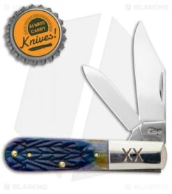 Case Barlow Pocket Knife 3.3" Purple Tribal Jigged Bone (62009 1/2 SS) -Knife Discount Store Case Barlow Purple Tribal Jigged Bone SS 61803 BHQ 101132 jr bottlecap