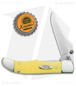Case Kickstart Mid-Folding Hunter Assisted Knife Yellow (31265AC CV) 30117 9 Case Kickstart Mid-Folding Hunter Assisted Knife Yellow (31265AC CV) 30117 -Knife Discount Store Case Kickstart Mid Folding Hunter Assisted Yellow SW BHQ 122439 jr bottlecap