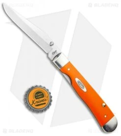 Case Kickstart TrapperLock Assisted Knife Synthetic Orange (4154AC SS) -Knife Discount Store Case Kickstart TrapperLock Assited Synthetic Orange SS 80511 BHQ 95057 jr bottlecap