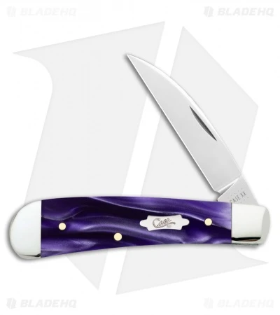 Case Sway Back Pocket Knife 3.125" Wicked Purple Kirinite (TB101117 SS) 17334 3 Case Sway Back Pocket Knife 3.125" Wicked Purple Kirinite (TB101117 SS) 17334