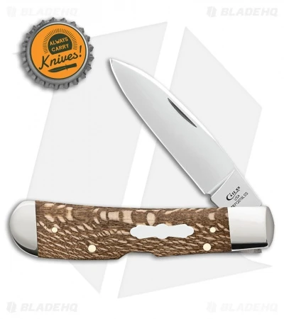 Case Tribal Lock Pocket Knife 4.125" Sycamore Wood Smooth (TB712010L SS) 27266 4 Case Tribal Lock Pocket Knife 4.125" Sycamore Wood Smooth (TB712010L SS) 27266 - Image 2