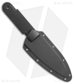 Cold Steel K-4 Fixed Blade Neck Knife W/ Sheath (4" Serr) 53T4S -Knife Discount Store Cold Steel K 4 fixed blade neck knife with sheath 4in serr 53T4S BHQ 68129 er sheath