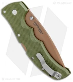Cold Steel Recon 1 Spear Point Lockback Knife Desert Warrior G-10 (4" Copper) 10 Cold Steel Recon 1 Spear Point Lockback Knife Desert Warrior G-10 (4" Copper) -Knife Discount Store Cold Steel Recon 1 SP LB Desert Warrior 27UAS BHQ 100069 jr side