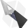 Daggerr Knives Card Knife Carbon Fiber/Titanium (3.3" SW) -Knife Discount Store Daggerr Knives Card Knife CF Blue Ano Ti Satin BHQ 144318 jr