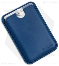 Daggerr Knives Card Knife Carbon Fiber/Titanium (3.3" SW) -Knife Discount Store Daggerr Knives Card Knife CF Blue Ano Ti Satin BHQ 144318 jr sheath