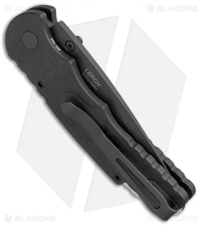 Pro-Tech Lerch TR-5 Spring Assisted Knife Black Feathered (3.25" Black) SA.5 5 Pro-Tech Lerch TR-5 Spring Assisted Knife Black Feathered (3.25" Black) SA.5 - Image 3