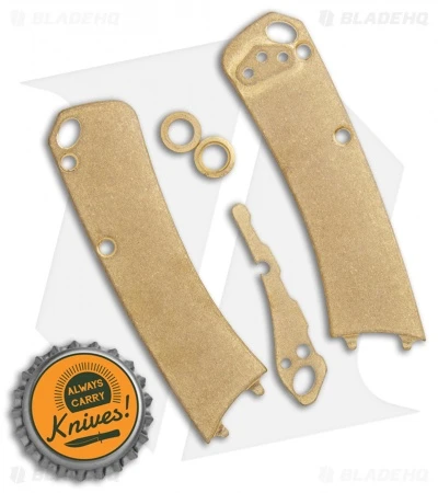 Flytanium Brass Outfit For Benchmade Mini Crooked River - Stonewash 4 Flytanium Brass Outfit For Benchmade Mini Crooked River - Stonewash - Image 2