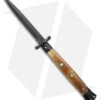 Frank B. 11" Italian Stiletto Swinguard Bayo Auto Knife Honey Horn (5" Black) -Knife Discount Store Frank B 11in Italian Stiletto Swinguard Honey Horn Auto Bayo Black GX 4840 jr