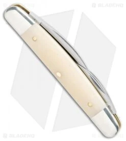 GEC #62 Tidioute Cutlery Pocket Carver Smooth White Bone -Knife Discount Store GEC 62 Tidioute Cutlery Pocket Carver Smooth White Bone BHQ 109187 jr side