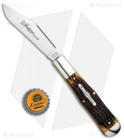 GEC #97 Tidioute Cutlery Pocket Knife 4.6" Autumn Gold Jigged Bone -Knife Discount Store GEC Tidioute Cutlery Autumn Gold Jigged Bone 971119 BHQ 96503 jr bottlecap