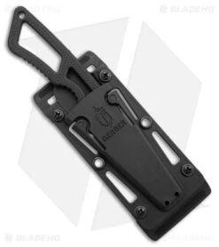 Gerber Ghostrike Fixed Blade Knife Black (3.25" Black) 30-001005 -Knife Discount Store Gerber Ghostrike Fixed Blade Black Black BHQ 23922 jr sheath