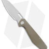 Gerber Slimsada Frame Lock Knife Olive Micarta (3.45" Stonewash) -Knife Discount Store Gerber Slimsada Frame Lock Folding Knife Olive Micarta Stonewash BHQ 176978 KC 2
