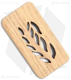 Grainger Mckoy's Hand-Cut Knife Automatic Titanium (3.5" Bead Blast) -Knife Discount Store Grainger Mckoys Auto Hand Cut Knife Ti BHQ 134851 jr box closed 2