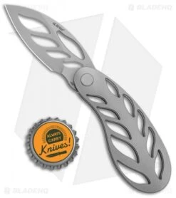 Grainger Mckoy's Hand-Cut Knife Detent Slip Joint Titanium (3.5" Bead Blast) 15 Grainger Mckoy's Hand-Cut Knife Detent Slip Joint Titanium (3.5" Bead Blast) -Knife Discount Store Grainger Mckoys Hand Cut Knife BHQ 134798 jr bottlecap