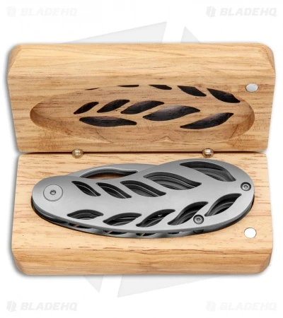 Grainger Mckoy's Hand-Cut Knife Detent Slip Joint Titanium (3.5" Bead Blast) 6 Grainger Mckoy's Hand-Cut Knife Detent Slip Joint Titanium (3.5" Bead Blast) - Image 4