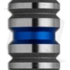 Grumpy's EDC Titanium Tank Bead - Thin Blue Line -Knife Discount Store Grumpys EDC Ti Tank Bead Thin Blue Line BHQ 89988 jr