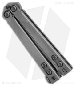 Heed Industries CFX Balisong Butterfly Knife Titanium (1.9" SW) -Knife Discount Store Heed industries CFX Balisong Butterfly Knife TI 1in SW BHQ 147139 td side