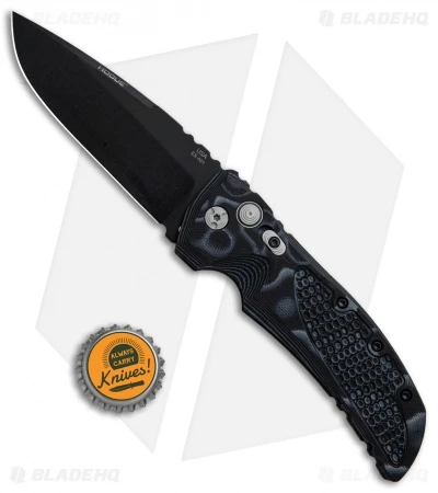 Hogue Knives EX-A01 Automatic Knife Black G-10 (4" Black) 6 Hogue Knives EX-A01 Automatic Knife Black G-10 (4" Black) - Image 4