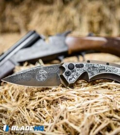 Hogue Knives/Outlaw Ordnance/Manspot X5 Automatic Knife (4" Bronze) Exclusive -Knife Discount Store Hogue Knives X5 Spear Point Flipper Knife Bronze Manspot Exclusive BHQ 105684 kp hay web