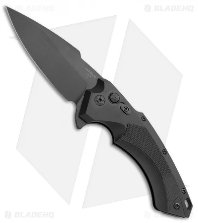 Hogue Knives X5 Tactical Flipper Knife Black G-10 Inlay (4" Black) 3 Hogue Knives X5 Tactical Flipper Knife Black G-10 Inlay (4" Black)