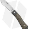 Jack Wolf Knives K9 Jack Slip Joint Pocket Knife OD Green Micarta (2.9" Satin) -Knife Discount Store Jack Wolf Knives K9 Jack SJ Pocket Knife OD Green Micarta Satin BHQ 141934 jr