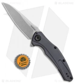 Kershaw Bareknuckle Sub Frame Lock Knife Gray Al (3.5" Stonewash) 7777 9 Kershaw Bareknuckle Sub Frame Lock Knife Gray Al (3.5" Stonewash) 7777 -Knife Discount Store Kershaw Bareknuckle Sub FL Gray Aluminum SW 7777 BHQ 80586 jr bottlecap 2