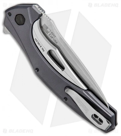 Kershaw Bareknuckle Sub Frame Lock Knife Gray Al (3.5" Stonewash) 7777 5 Kershaw Bareknuckle Sub Frame Lock Knife Gray Al (3.5" Stonewash) 7777 - Image 3