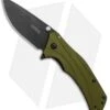 Kershaw Knockout Assisted Opening Knife Olive (3.25" Black) 1870OLBLK -Knife Discount Store Kershaw Knockout Assited Olive Black 1870OLBLK BHQ 21525 jr