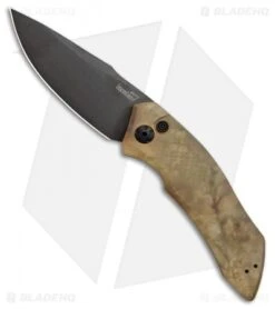 Kershaw BHQ Exclusive Launch 1 Automatic Knife Camo (3.4" Black) BHQ Exclusive