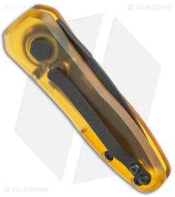 Kershaw BHQ Exclusive Launch 4 Automatic Knife Ultem (1.9" Black MagnaCut) -Knife Discount Store Kershaw Launch 4 Auto ULtem Black MagnaCut Exclusive BHQ 175285 jr side 1