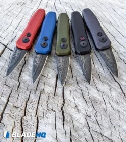 Kershaw Launch 4 CA Legal Automatic Knife Red (1.9" Damascus) 19 Kershaw Launch 4 CA Legal Automatic Knife Red (1.9" Damascus) -Knife Discount Store Kershaw Launch 4 CA Legal Automatic Knife OD Green Damascus 7500OLDAM BHQ 91063 kp stump web