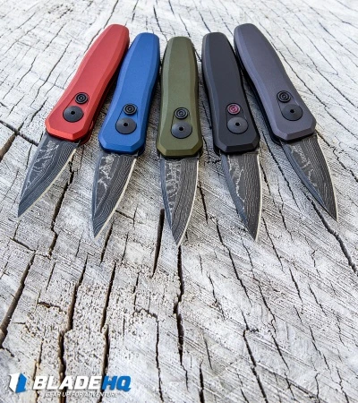 Kershaw Launch 4 CA Legal Automatic Knife Red (1.9" Damascus) 11 Kershaw Launch 4 CA Legal Automatic Knife Red (1.9" Damascus) - Image 9