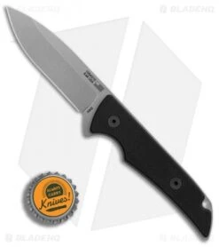 Kershaw Premium Skyline Fixed Blade Knife Black G-10 (3.1" S30V Stonewash) -Knife Discount Store Kershaw Premium Skyline black G10 sw BHQ 14127 er bottlecap