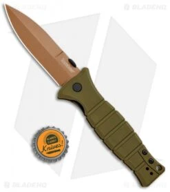 Kershaw XCOM Liner Lock Knife Desert Warrior GFN (3.6" Copper) Exclusive -Knife Discount Store Kershaw XCOM LL Desert Warrior GFN Copper Exclusive 3425DW BHQ 103239 jr bottlecap