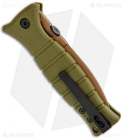 Kershaw XCOM Liner Lock Knife Desert Warrior GFN (3.6" Copper) Exclusive -Knife Discount Store Kershaw XCOM LL Desert Warrior GFN Copper Exclusive 3425DW BHQ 103239 jr side