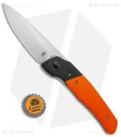 Kizer Arsenyan In-Yan Liner Lock Knife Orange G-10 (3.9" Satin) V4573N2 -Knife Discount Store Kizer Arsenyan In Yan LL Orange Black G 10 Satin BHQ 121135 jr bottlecap