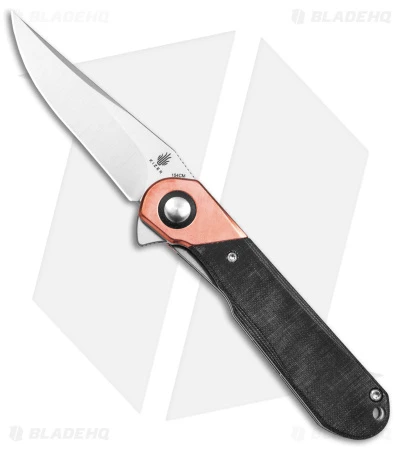 Kizer Vanguard Comet Liner Lock Knife Copper/Black Micarta (2.9" Satin) 3 Kizer Vanguard Comet Liner Lock Knife Copper/Black Micarta (2.9" Satin)