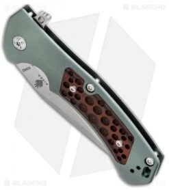 Kizer I.F.T. Frame Lock Knife Titanium (3.1" Stonewash) Ki3452 -Knife Discount Store Kizer I.F.T. Ti SW Ki3452 BHQ 34574 jr spine 2