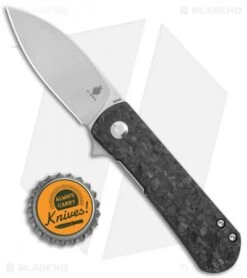 Kizer Laconico Yorkie Liner Lock Knife Shred CF (2.5" Stonewash) Exclusive 10 Kizer Laconico Yorkie Liner Lock Knife Shred CF (2.5" Stonewash) Exclusive -Knife Discount Store Kizer Laconico Yorkie Shred CF SW BHQ 117651 jr bottlecap