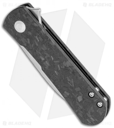 Kizer Laconico Yorkie Liner Lock Knife Shred CF (2.5" Stonewash) Exclusive 4 Kizer Laconico Yorkie Liner Lock Knife Shred CF (2.5" Stonewash) Exclusive - Image 2