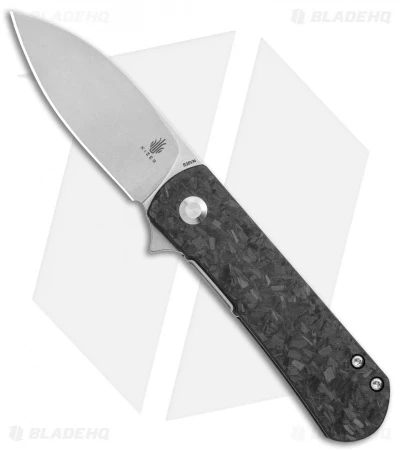 Kizer Laconico Yorkie Liner Lock Knife Shred CF (2.5" Stonewash) Exclusive 3 Kizer Laconico Yorkie Liner Lock Knife Shred CF (2.5" Stonewash) Exclusive
