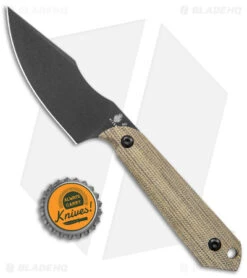 Kizer Maverick Customs Harpoon Mini 10V Fixed Blade Green Micarta (3" Black) 9 Kizer Maverick Customs Harpoon Mini 10V Fixed Blade Green Micarta (3" Black) -Knife Discount Store Kizer Maverick Customs Harpoon Mini Fixed Blade Green Micarta Black BHQ 156460 jr bottlecap