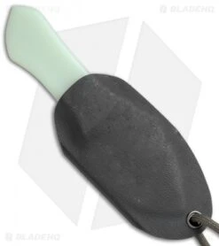 Kizer Thumbper Short Fixed Blade Neck Knife Natural G-10 (2" Stonewash) 1013 -Knife Discount Store Kizer Thumbper Long Goo Green SW 1013 BHQ 50470 jr sheath