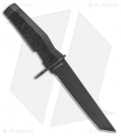 Maserin Myrmillo Tanto Fixed Blade Bayonet Knife (6.8" Black) 961B 4 Maserin Myrmillo Tanto Fixed Blade Bayonet Knife (6.8" Black) 961B - Image 2