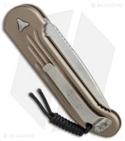 Microtech LUDT Automatic Knife Tan (3.4" Satin) 135-4TA 7 Microtech LUDT Automatic Knife Tan (3.4" Satin) 135-4TA -Knife Discount Store Microtech LUDT tan satin 135 4TA BHQ 51950 er side