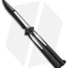 Microtech Tachyon III Balisong Butterfly Knife Venom (4.5" Black/White) 173-1VM -Knife Discount Store Microtech Tachyon III Venom black white BHQ 71367 er