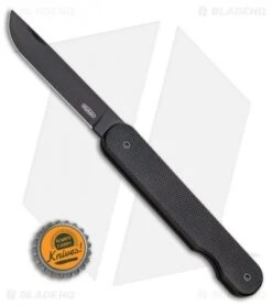 Mikov Pocket Slip Joint Knife Large Stainless Steel (2.75" Black) -Knife Discount Store Mikov Pocket Slip Joint Knife Large Stainless Steel Black BHQ 105543 kp bottle cap