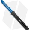 Paragon Estiletto Tanto OTF Auto Black Lightning Bolt (5.5" Blue Serrated) -Knife Discount Store Paragon Estiletto Tanto OTF Auto Black Lightning Bolt Blue Serr EST T LB B CBLU BHQ 103600 jr